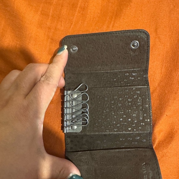 Prada key holder suede leather - Picture 4 of 6